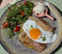 Драник с беконом