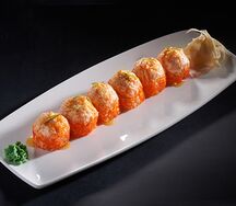 Калифорния Hot с креветкой