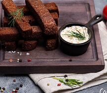 Чесночные гренки