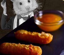 Сырные медальоны