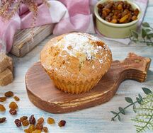 Кекс с изюмом