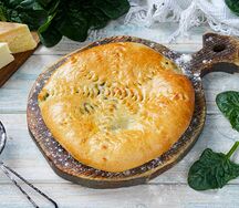 Хачапури Сыр-шпинат