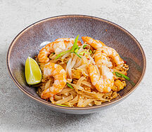 Wok Udon с креветками