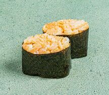 Гункан креветка спайси