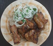Шашлык из свиных ребрышек