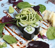 Ролл с огурцом