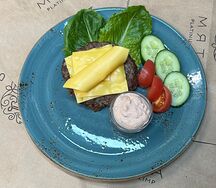 Бургер (в листьях) классический халяль