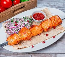 Шашлык из куриной мякоти