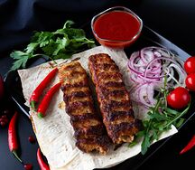 Люля-кебаб с бараниной