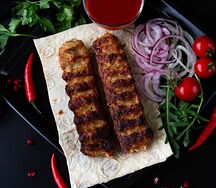 Люля-кебаб с курицей