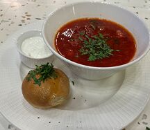 Борщ с говядиной