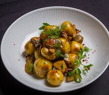 Картофель Бейби с грибами