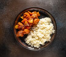 Курица с ананасом