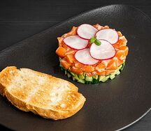 Тартар из лосося