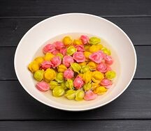 Мини-пельмени с маслом или сметаной