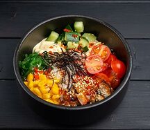 Поке с угрём