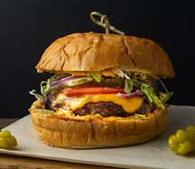 Бургер с говядиной 