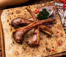 Шашлык из бараньей корейки