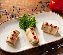 Баклажаны, фаршированные грецкими орехами