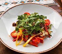 Салат с говяжьей вырезкой