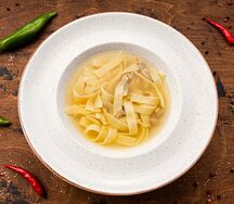 Куриный суп детское меню