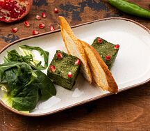 Пхали из шпината с орехами