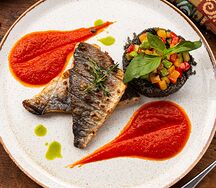 Дорадо с кускусом