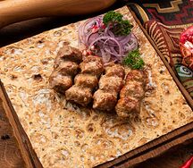 Люля-кебаб из свинины и телятины