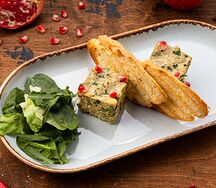 Пхали из зеленой фасоли с орехами