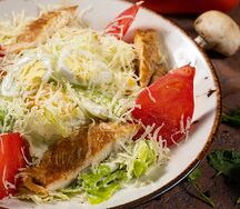 Цезарь с курицей