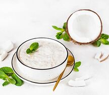 Каша овсяная на кокосовом молоке