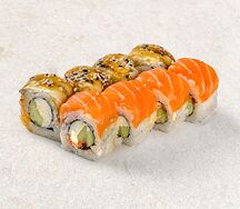 Филадельфия с лососем и угрем сет