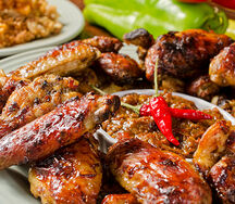 Шашлык из куриных крыльев
