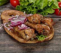 Шашлык из куриной голени