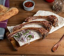 Шашлык из бараньей корейки