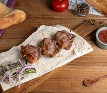 Шашлык из бараньей мякоти