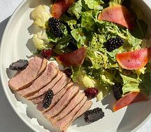 С уткой и инжиром