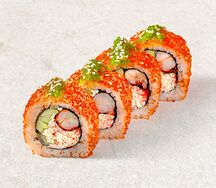 Ролл Калифорния с креветкой и крабом Xl