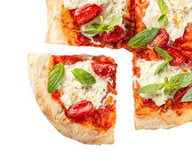 Со страчателлой и базиликом