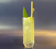 Лимонад Юдзу-огурец собственного приготовления