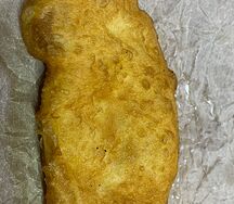 Жареный пирожок с картошкой