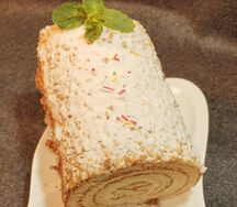 Рулет ореховый