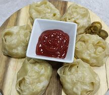 Манты с картофелем
