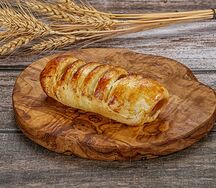 Сосиска в тесте печёная