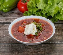 Борщ с говядиной