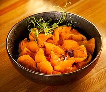 Пельмешки с картофелем и свежим имбирем - 100% vegan 