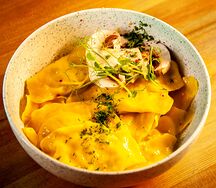 Вареники с картофелем и грибами Vegan