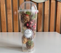 Стакана клубники в шоколаде L