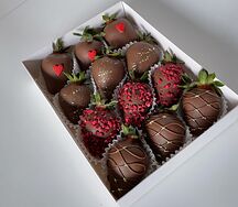 Набор клубники в шоколаде Любовь