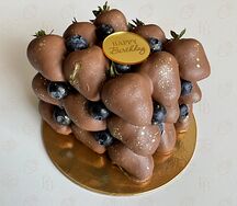 Клубника в шоколаде Торт молочный набор №4